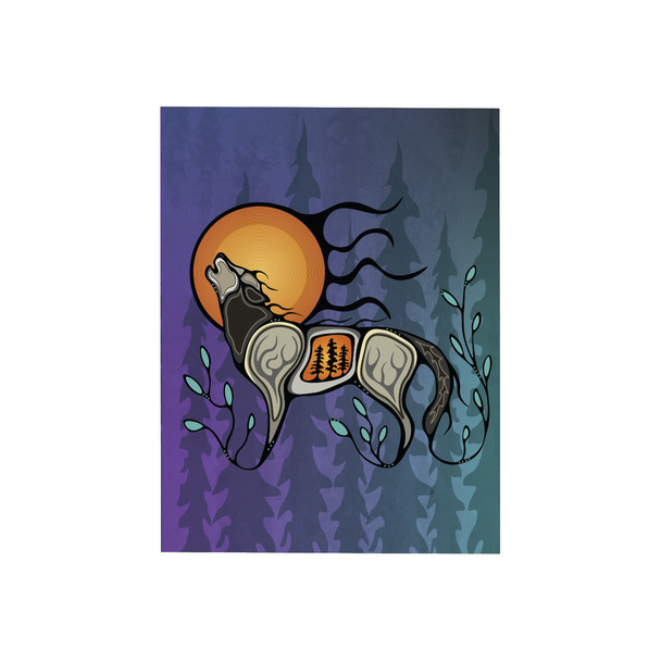 Folding Card - Wolf (Ma’iingan)