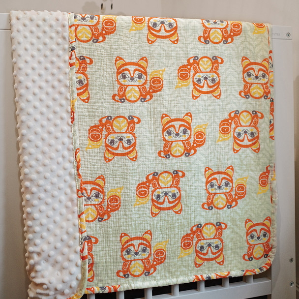 Baby Blanket - Baby Fox