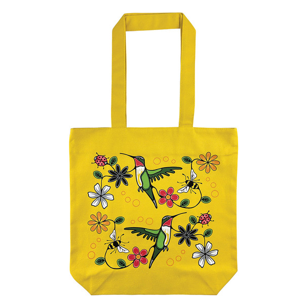 Everyday Canvas Tote - Hummingbird (Nenookaasi)