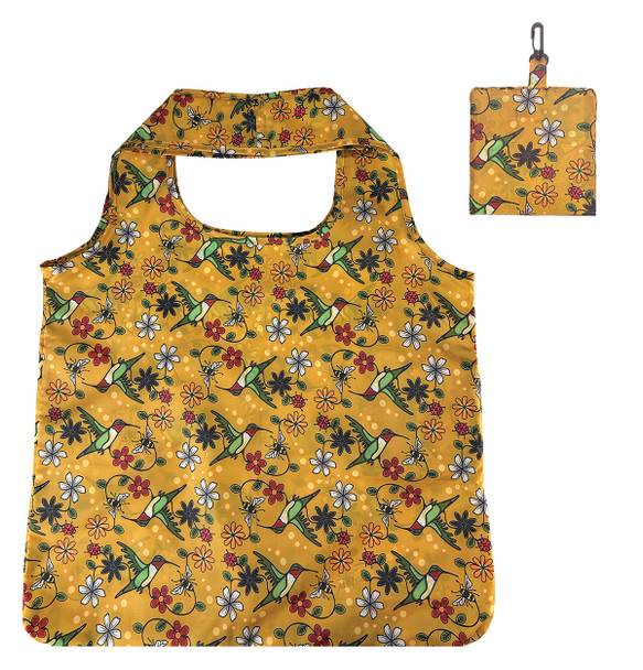 Foldable Shopping Bag - Hummingbird (Nenookaasi)