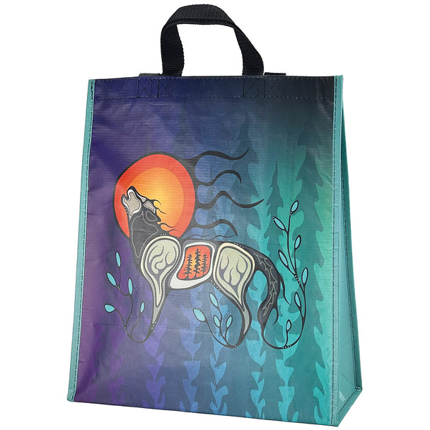 Eco Bag Large - Wolf (Ma'iingan)