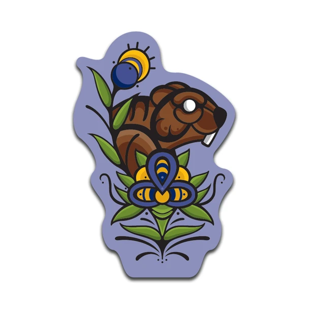 3D Magnet - Beaver - Wisdom