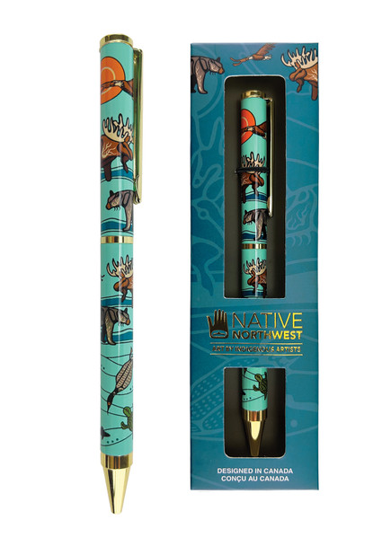 Premium Ballpoint Pen - All My Relatives (Indinawemaaganidag)