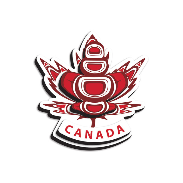 3D Magnet - Indigenous Maple (Canada)