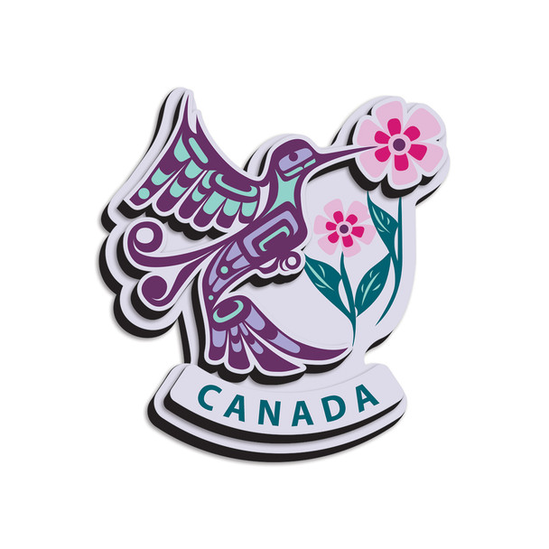3D Magnet - Hummingbird (Canada)