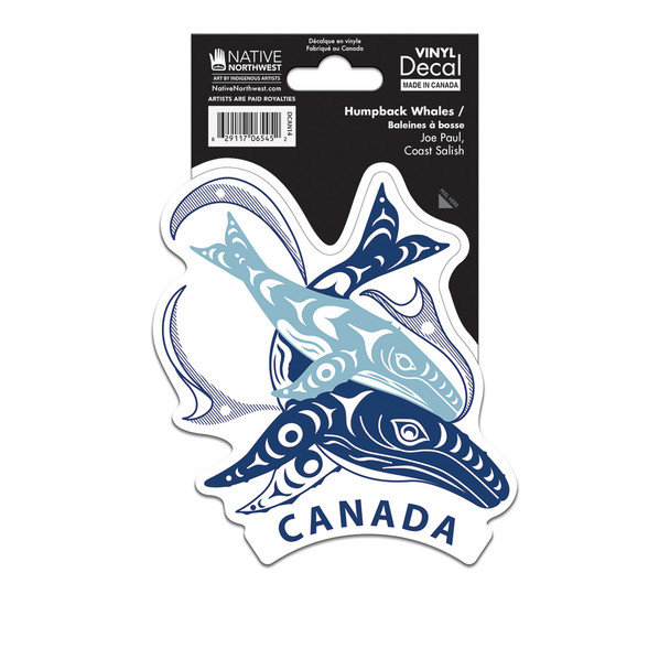 Premium Decals - Humpback Whales (Canada)