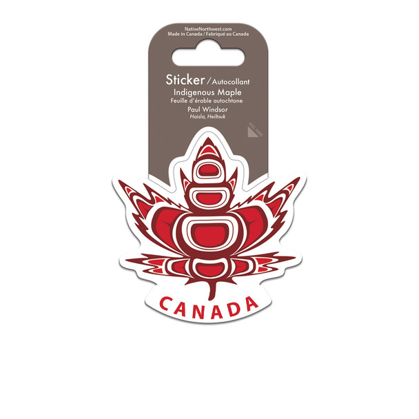 Sticker - Indigenous Maple (Canada)