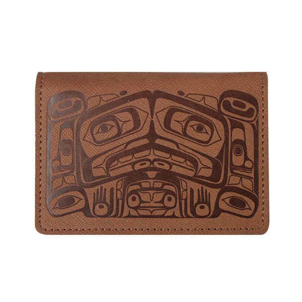 Card Wallet - Raven Box - Brown