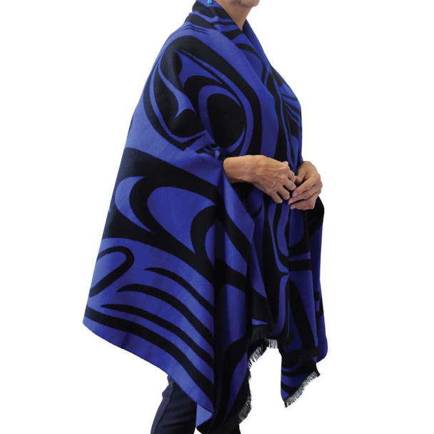 Reversible Fashion Cape - Spirit Wolf