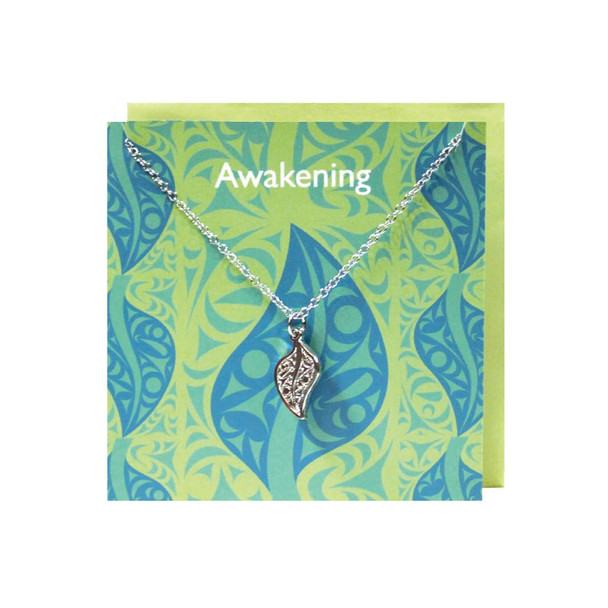 Pewter Charm Greeting Card - Eco Spirit
