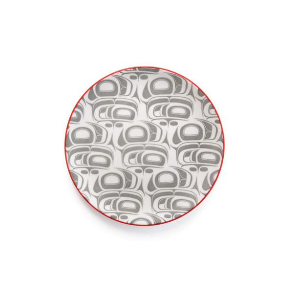 Porcelain Art Plate - Transforming Eagle