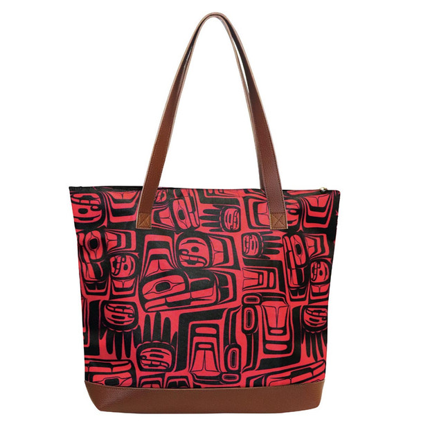 Woven Tote Bag - Eagle Crest