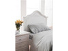 Melody King Single Bedhead in White