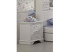 Mozart Bedside Table in White