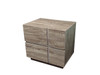 Oscar 2 Drawer Bedside Table in Light Oak