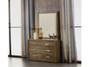 Boston Dressing Table in Mocha Oak