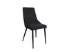 Flora Fabric Dining Chair in Charcoal