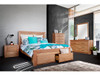 Leura King Bed with Storage Drawers