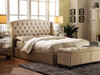 Hampton King Bed in Linen
