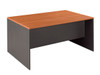 Harvard Office Desk W1200xD750 Cherry/Charcoal