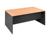 Oxford Desk W1500xD750xH720 in Beech/Charcoal