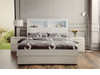Bali Double Bed in Gloss White