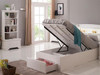 Alicia Single bed with Gas Lift Storage