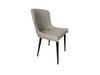 Jester Dining Chair in Ivory PU