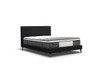 Yulara Double Fabric Upholstered Bed in Charcoal