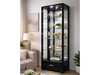 Manhattan Display Cabinet in Black