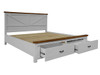 Barnie Queen Timber Bed with Storage