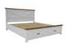 Barnie Queen Timber Bed with Storage