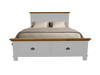 Lynbrook Queen Timber Bed with Storage