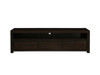 Amsterdam 3 Drawer  Solid Mahogany TV Unit 190cm in Chocolate