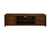 Amsterdam 4 Drawer Solid Mahogany TV Unit 170cm in Mahogany