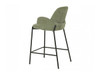 Nice Bar Stool in Sage Texture Knit Fabric