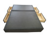 Emily Double 4 Drawer Split Ensemble Base in Night