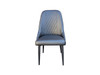 Zurich Dining Chair Black w/Black Leg
