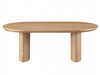 Boyd 2.2m Dining Table in Natural Ash Veneer