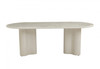Coastal Dining Table in Pebble