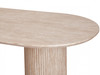 Milos 2.0m Dining Table in Limestone