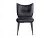 Modena Dining Chair in Black Eco Leather