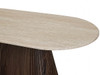 Crete Coffee Table in Travertine