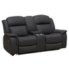 Paragon 2 Seater Electric Recliner in Black Tech Fabric
