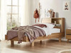 Blake King Single Bed In Natural Messmate Timber