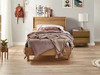 Blake King Single Bed In Natural Messmate Timber