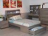 Adelaide King Single Bed with Footend Storage Drawer