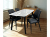 Dario 1.4m Stone Top Dining Table