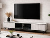 Victor 2.0m Ceramic Top Tv Unit in Grey