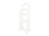 Maison Twin Valet Rack  Solid Mahogany Timber in White